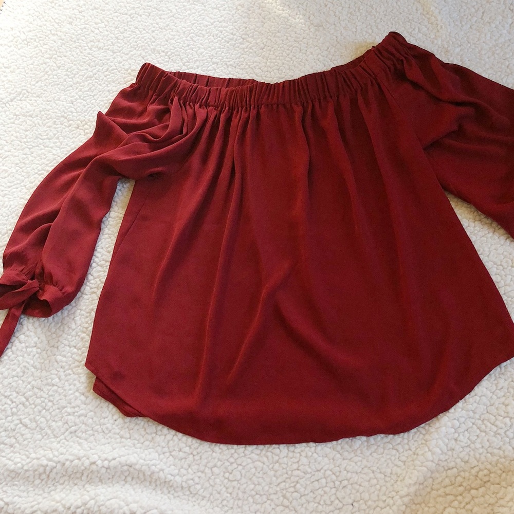 Express off the shoulder blouse